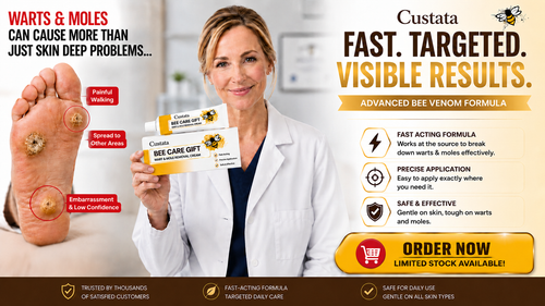 Simple Daily Care for Warts, Moles and Rough Skin Areas
