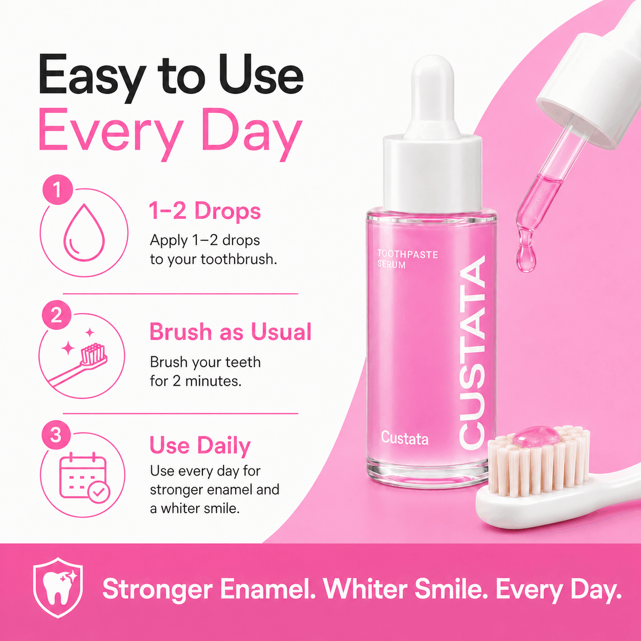 Custata Enamel Care Toothpaste Serum