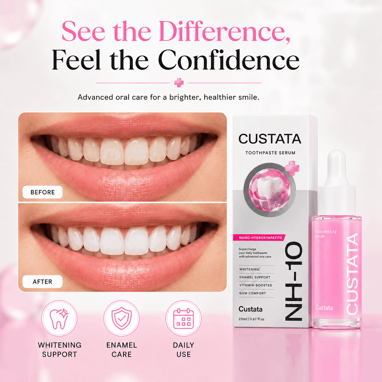 Custata Enamel Care Toothpaste Serum