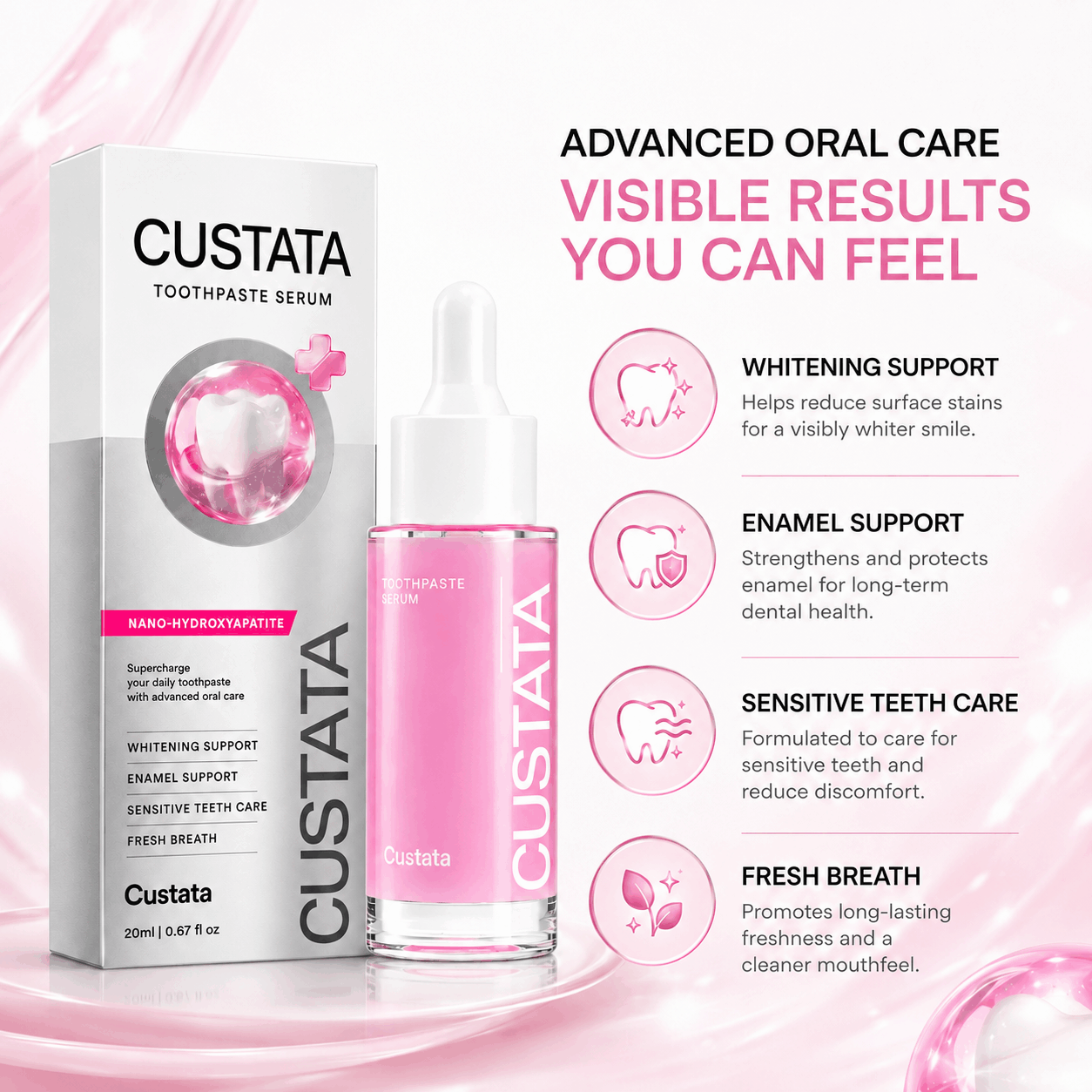 Custata Enamel Care Toothpaste Serum