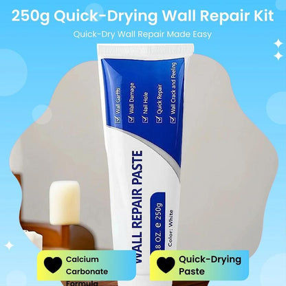 🧱 Drywall Patch Repair Kit Fix Wall Damage in Seconds – No Professionals Needed